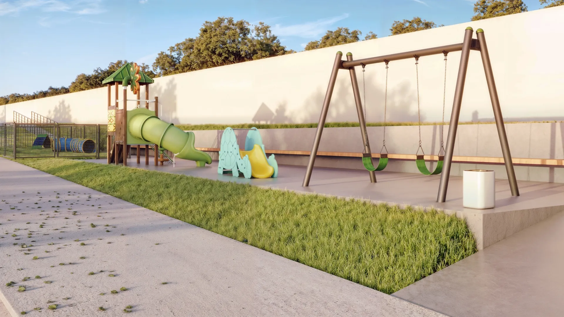 Playground da área de esportes